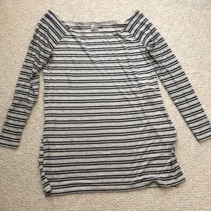 ASOS Off-The-Shoulder Striped Tunic
